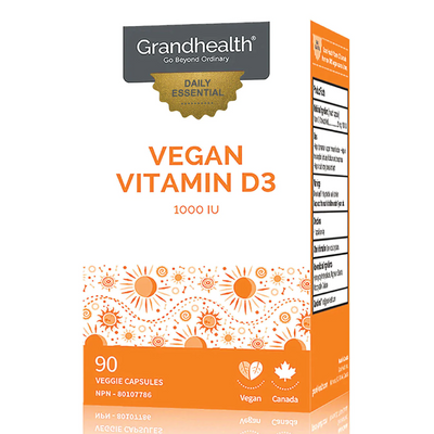 Vegan Vitamin D3-Grand Health-Nature‘s Essence