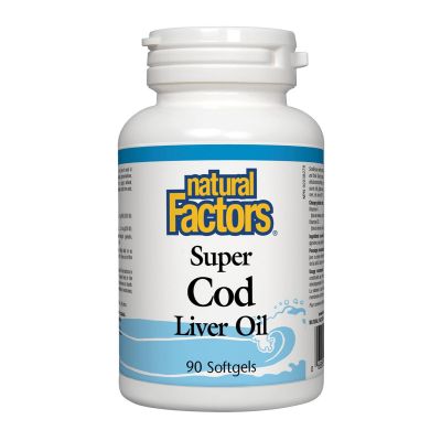 Natural Factors Super Cod Liver Oil-Natural Factors-Nature‘s Essence