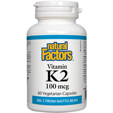 Natural Factors Vitamin K2 100mcg-Natural Factors-Nature‘s Essence