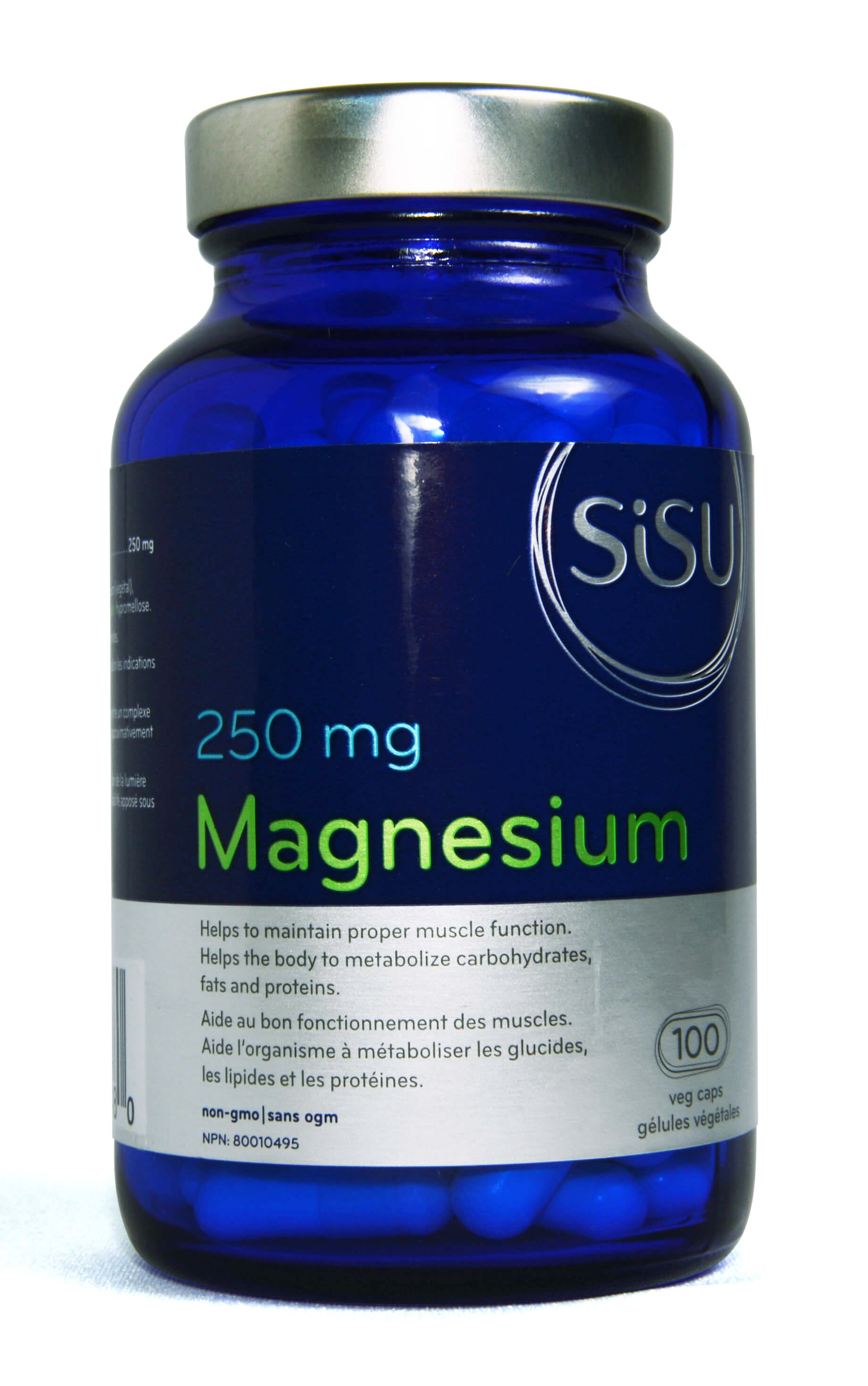 Magnesium 250mg by SISU mineral supplement – Nature's Essence