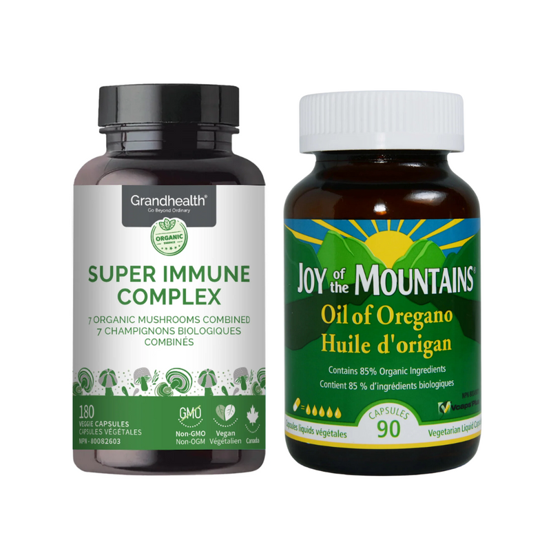 [Bundle] Super Immune Complex + Oil of Oregano Capsule