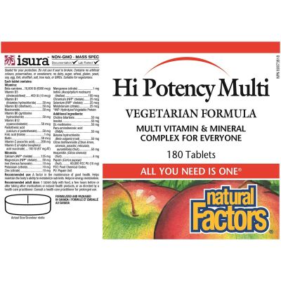 Hi Potency Multi Vegetarian Formula