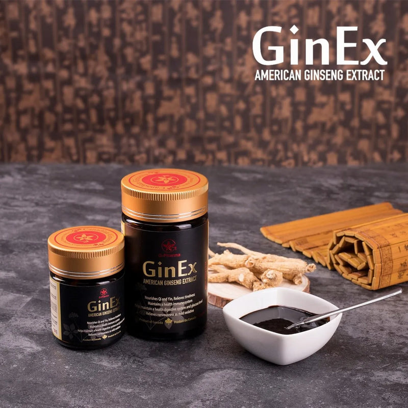 黑膏滋 GinEx 100%西洋蔘濃縮精華