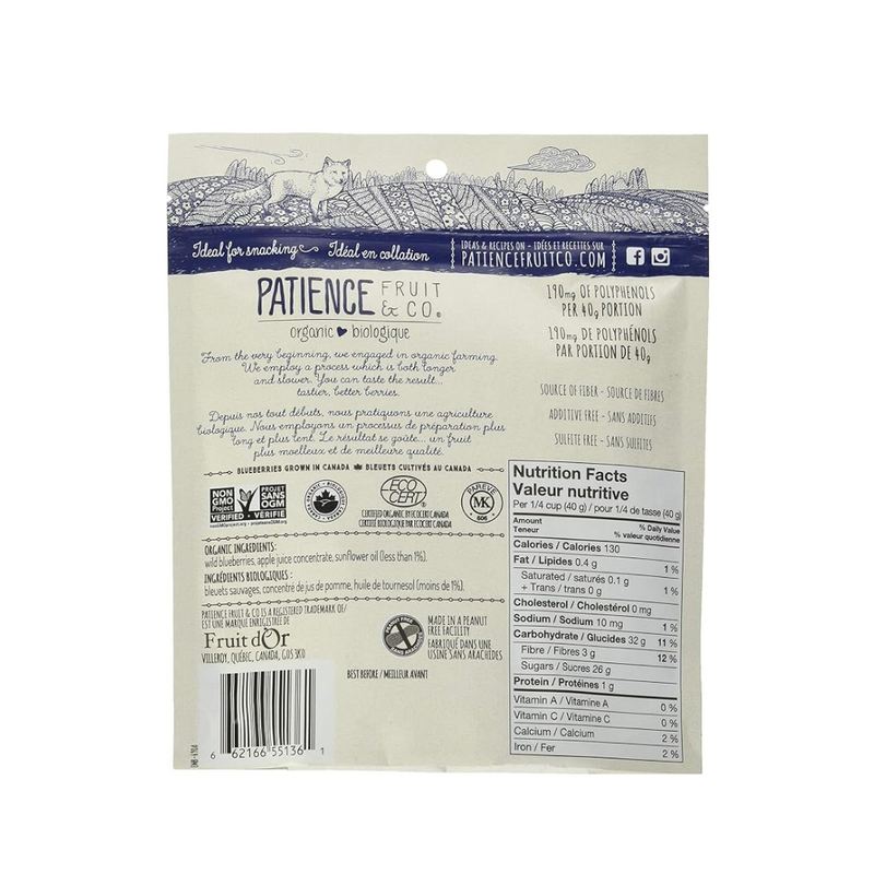 Whole & Soft Wild Dried Blueberry-Patience Fruit & Co.-Nature‘s Essence