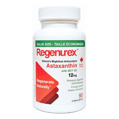 Regenurex Astaxanthin 12mg with MCT Oil