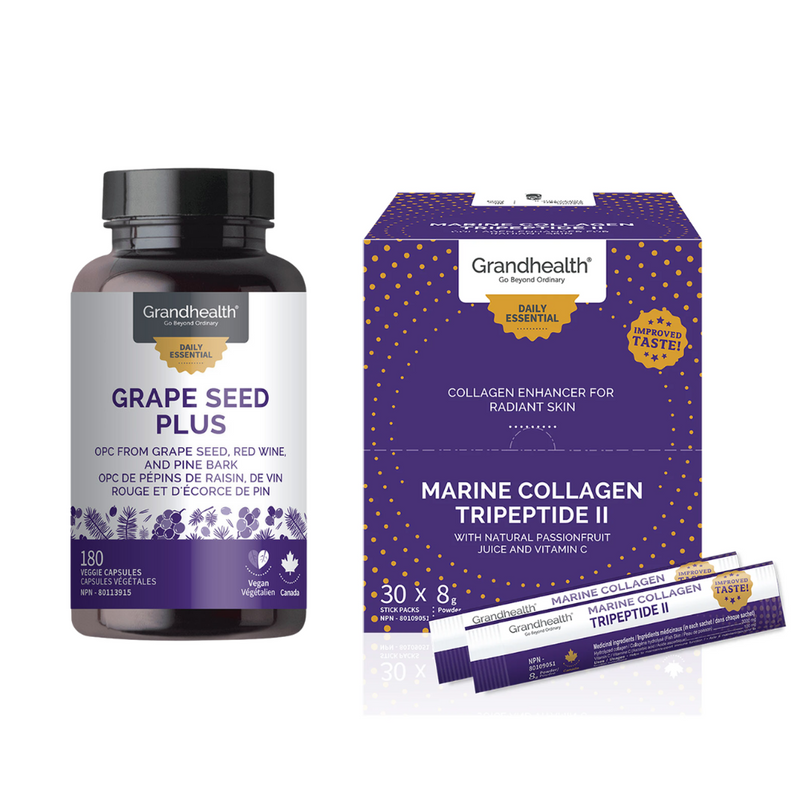 [Bundle] Marine Collagen + Grape Seed Plus