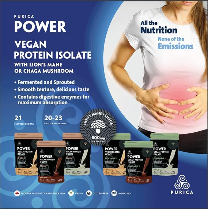 Vegan Power Protein Lion’s Mane - Vanilla