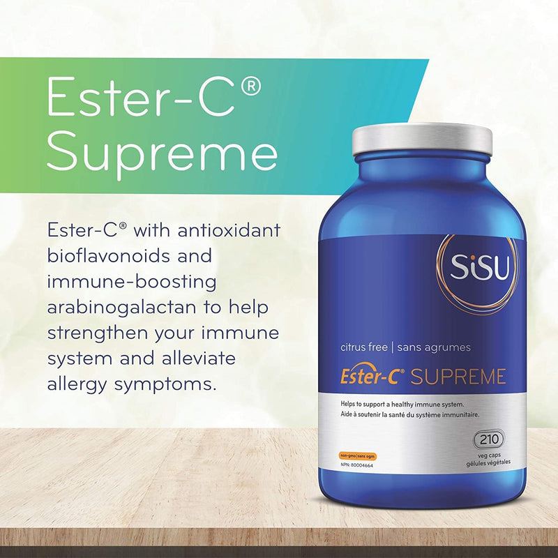 SISU Ester-C Supreme With Quercetin