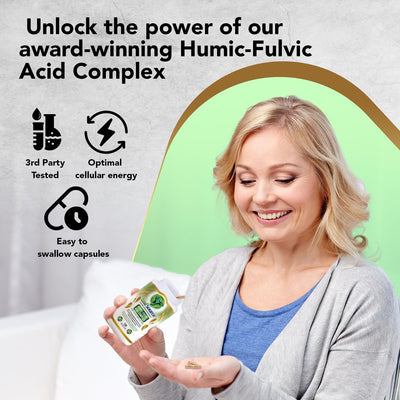 Shilajit, Humic Acid, Fulvic Acid