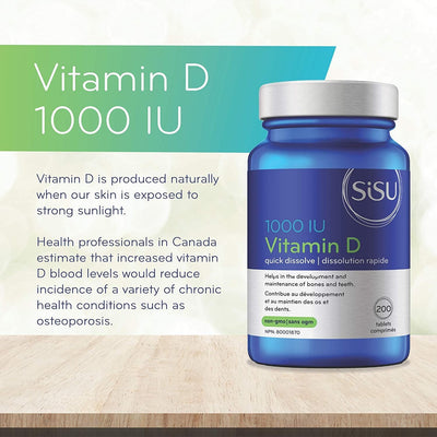 SISU Vitamin D 1000 IU