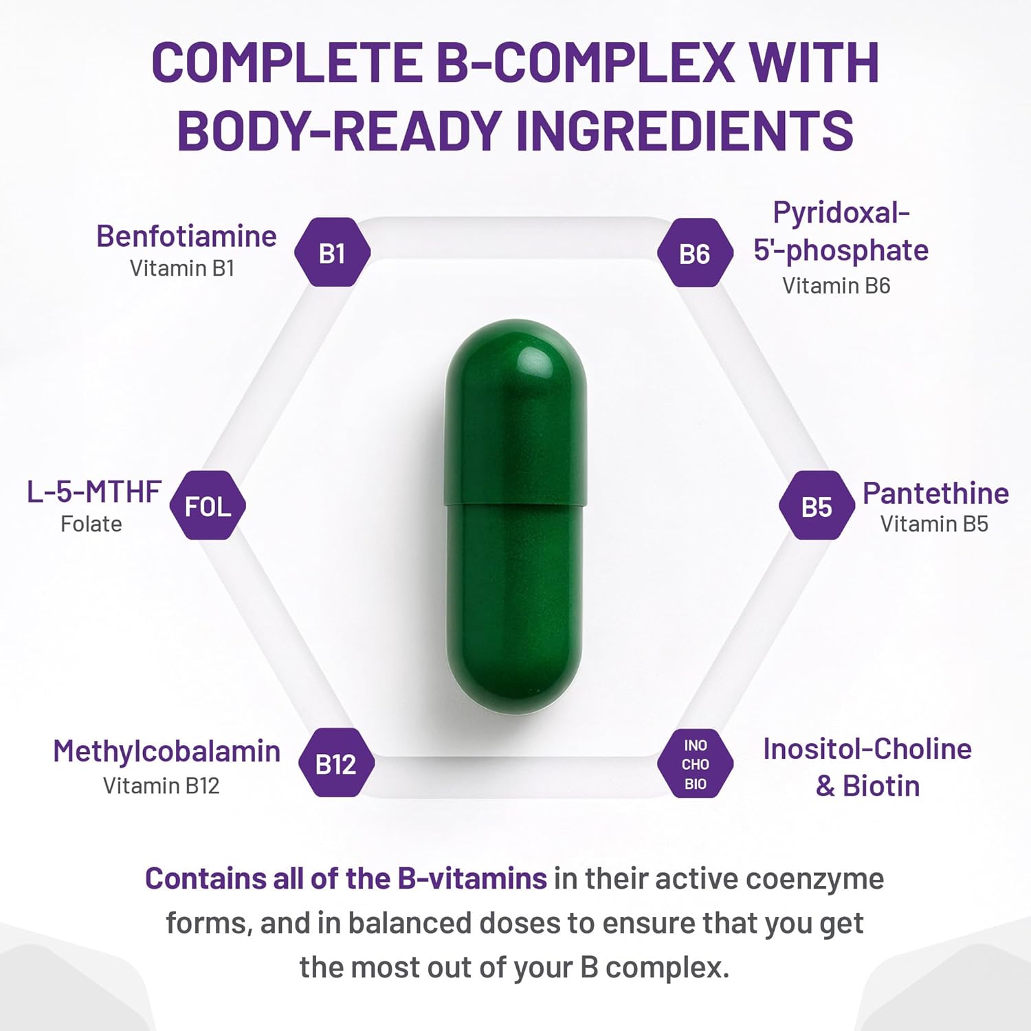Nehelith AOR Advanced B Complex – Nature's Essence