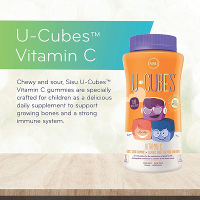 SISU U-Cubes Vitamin C Kids Gummies