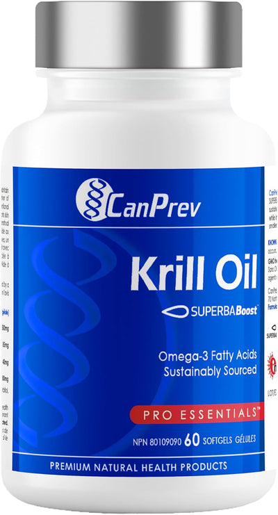 CanPrev Krill Oil 500mg Superba Boost