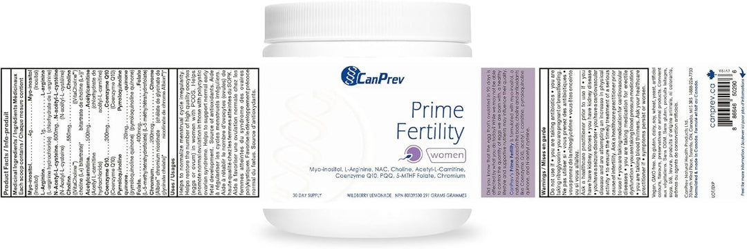 CanPrev Prime Fertility – Nature's Essence