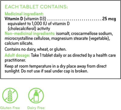 SISU Vitamin D 1000 IU