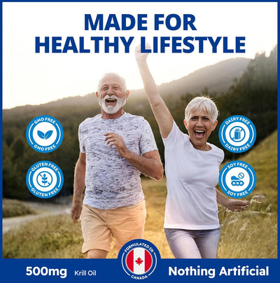 CanPrev Krill Oil 500mg Superba Boost