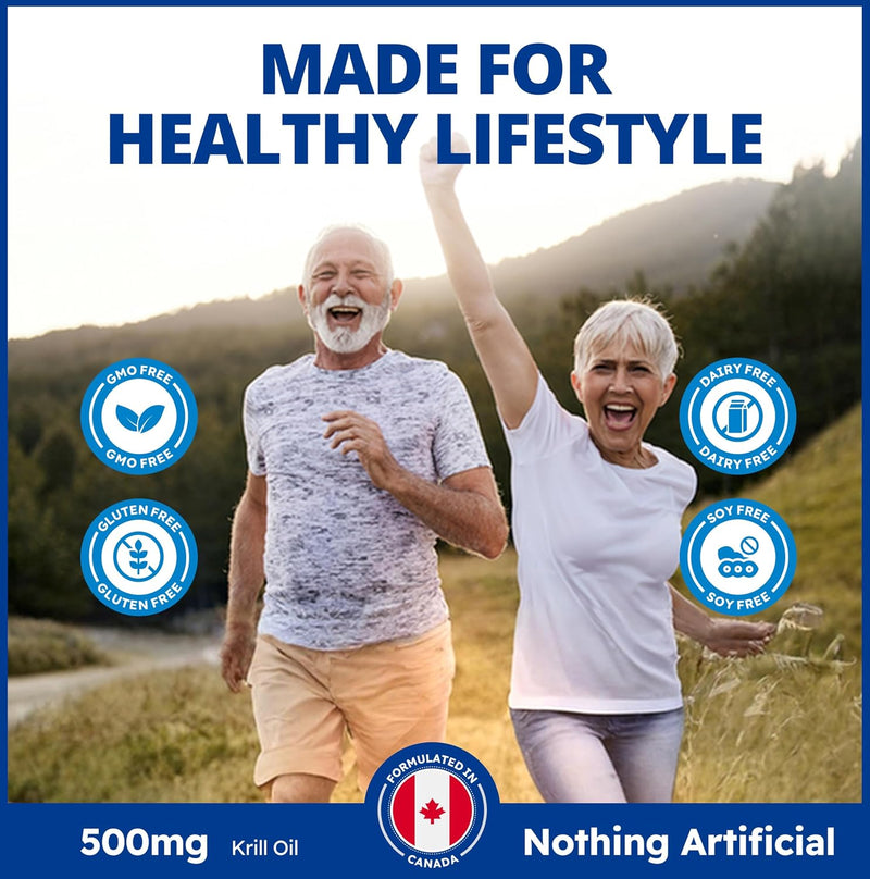 CanPrev Krill Oil 500mg Superba Boost