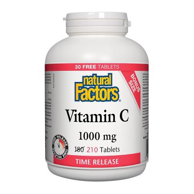 Natural Factors Vitamin C 1000mg Time Release-Natural Factors-Nature‘s Essence