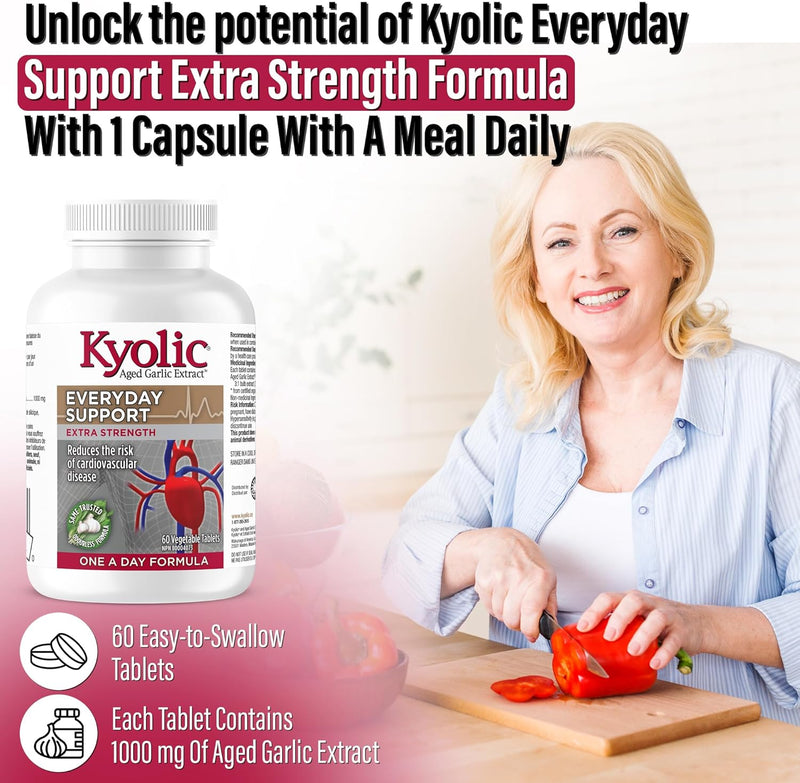 Nehelith Kyolic Extra Strength Aged Garlic Extract – Nature's Essence