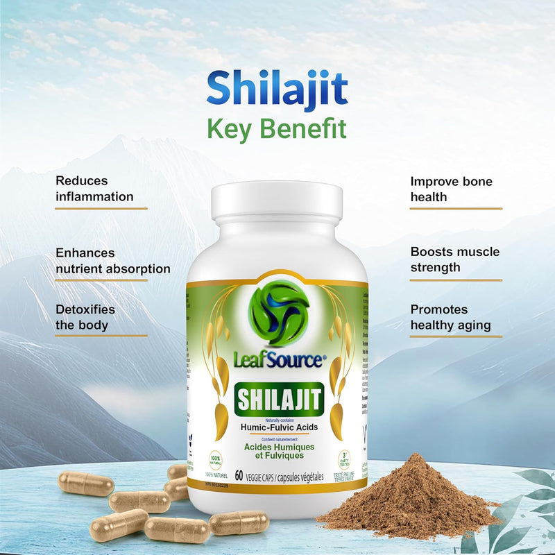 Shilajit, Humic Acid, Fulvic Acid