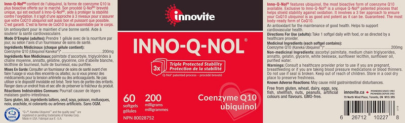 INNO-Q-NOL 200mg (CoQ10 Ubiquinol)