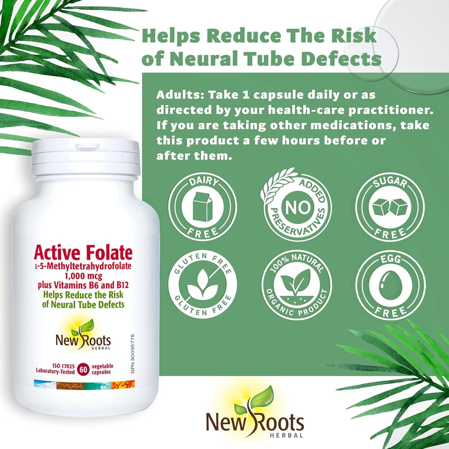Nehelith Active Folate – Nature's Essence
