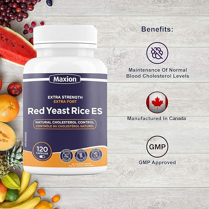 Red Yeast Rice Extra Strength-Maxion Nutrition-Nature‘s Essence