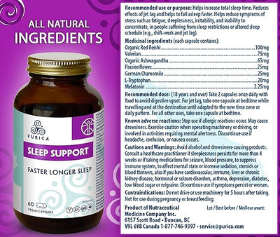 Purica Sleep Support