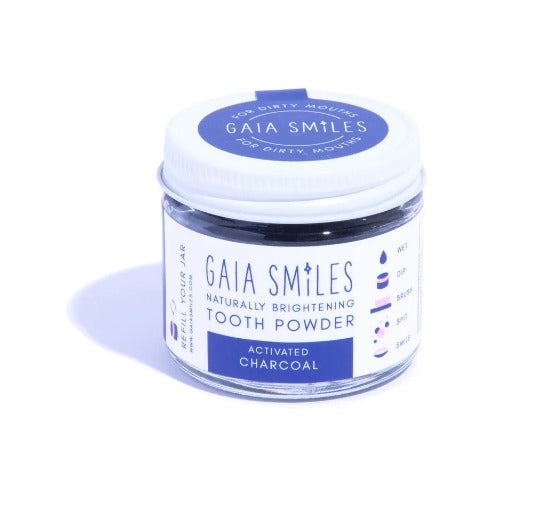 Activated Charcoal Tooth Powder-GAIA-Nature‘s Essence