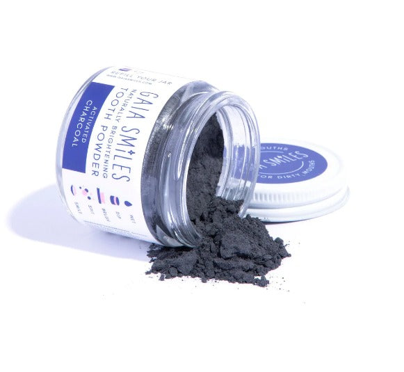 Activated Charcoal Tooth Powder-GAIA-Nature‘s Essence