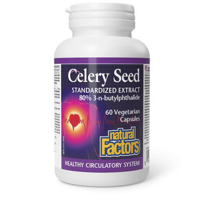 Natural Factors Celery Seed Extract-Natural Factors-Nature‘s Essence