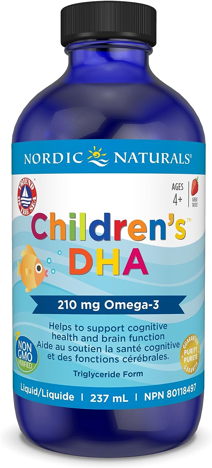 兒童專用液體DHA-草莓口味