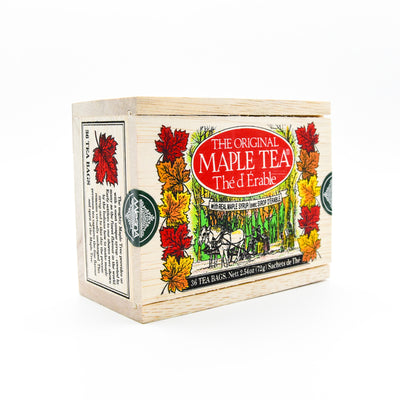 Maple Tea Wood Box (36 Tea Bags)