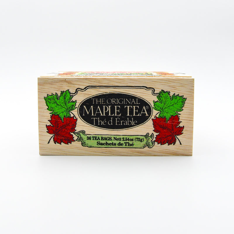 Maple Tea Wood Box (36 Tea Bags)