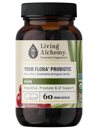 Living Alchemy 生活萃炼 聚合发酵益生菌 - 泌益胶囊 肠道 泌尿道 摄护腺健康