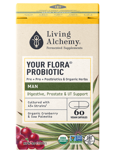 Living Alchemy 生活萃炼 聚合发酵益生菌 - 泌益胶囊 肠道 泌尿道 摄护腺健康