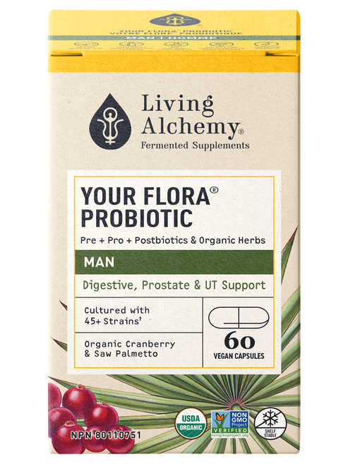 Living Alchemy 生活萃炼 聚合发酵益生菌 - 泌益胶囊 肠道 泌尿道 摄护腺健康