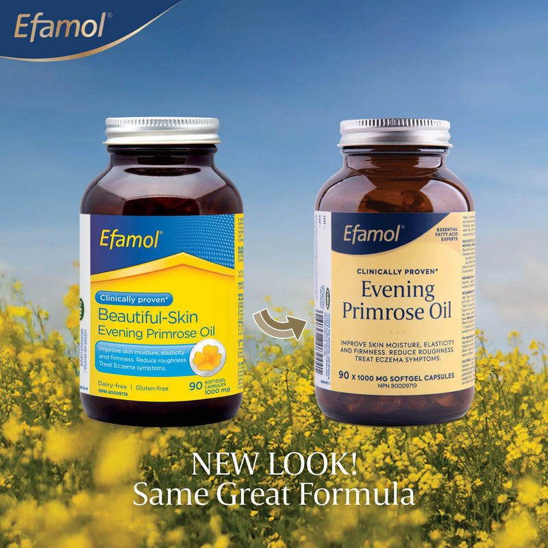 Efamol®高濃度冷萃純月見草油  天然亞油酸LA  伽瑪亞麻酸GLA  保濕鎖水 抗衰老 抗皺 皮膚炎 濕疹