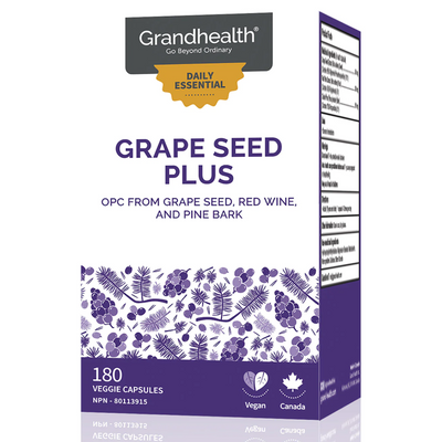 Grape Seed Plus-Capsules-Grand Health-Nature‘s Essence