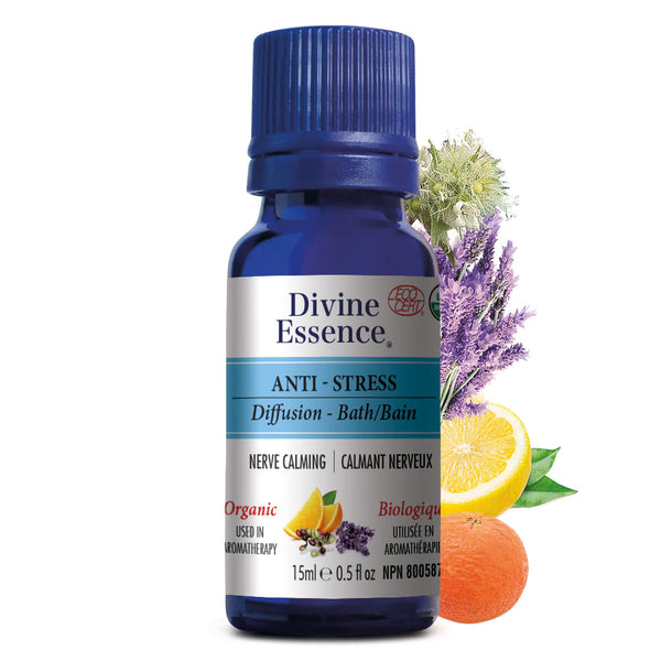 Organic Anti-Stress Synergy Blend – Nature's Essence