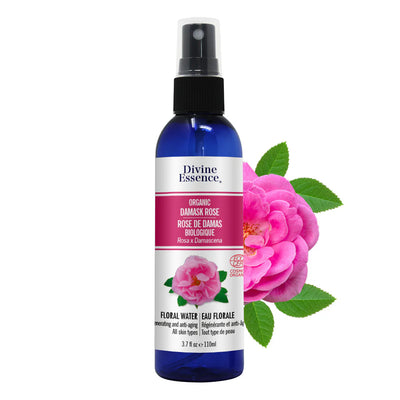 Organic Damask Rose Floral Water