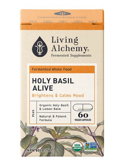 Living Alchemy Holy Basil Alive