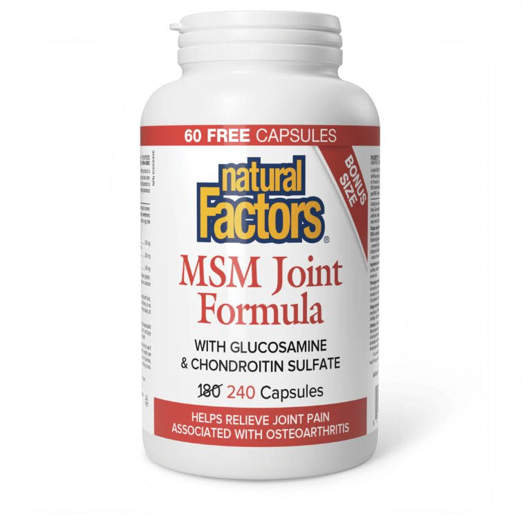 Natural Factors MSM Joint Formula