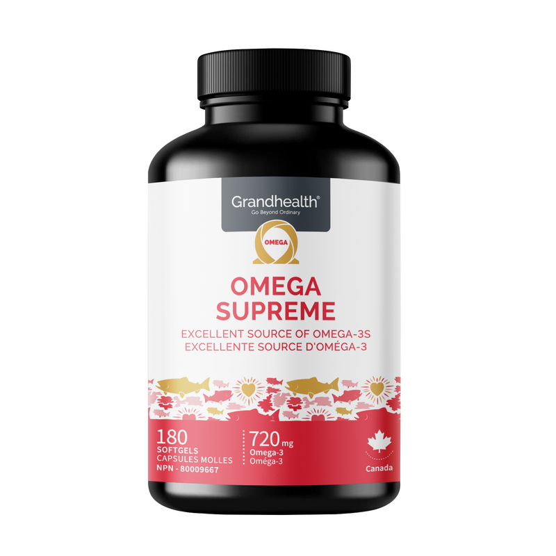 Grand Health 格兰适 特级深海鱼油 720毫克 Omega-3