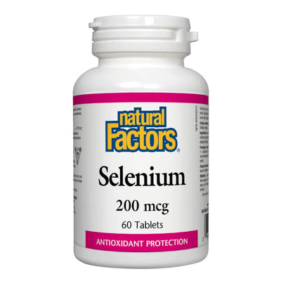 Natural Factors Selenium 200mcg-Natural Factors-Nature‘s Essence