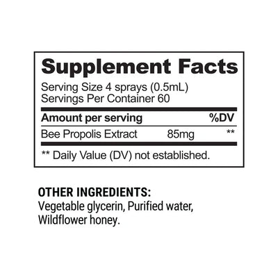 Propolis Spray - Throat Relief
