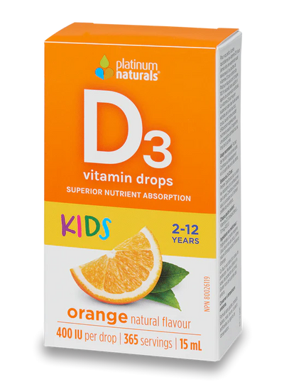 Kids Vitamine D3 Drop-Platinum Naturals-Nature‘s Essence