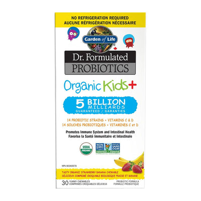Organic Kids+ 5 Billion - Strawberry Banana