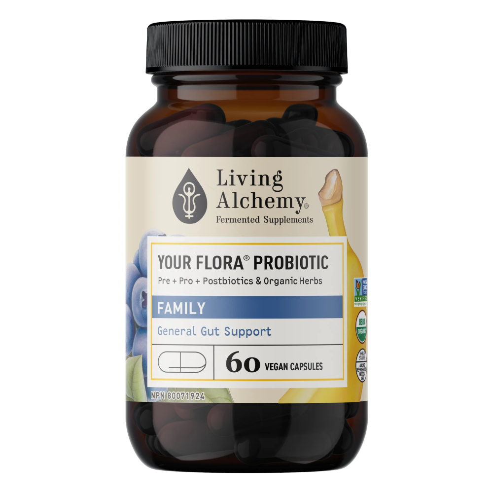 Living Alchemy Your Flora® Probiotic Family – Nature's Essence