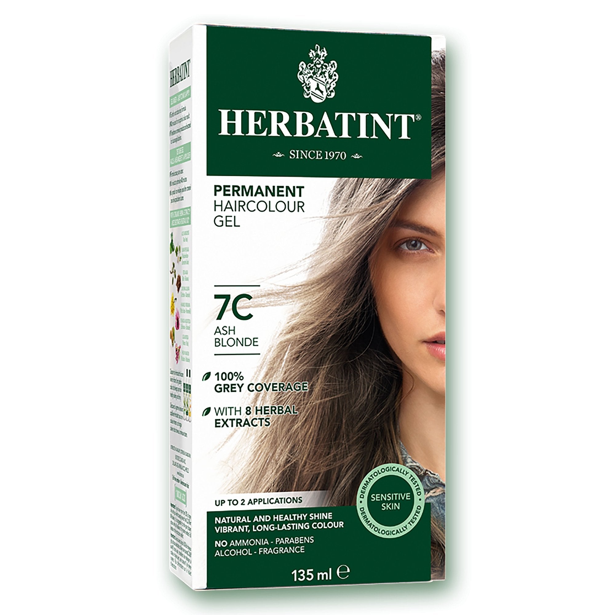 Herbatint Permanent Herbal Haircolour 7C - Ash Blonde – Nature's Essence